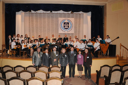 Члены жюри и оркестр г. Салават